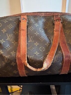 Vintage Louis Vuitton Monogram Sac Souple-good/fair condition